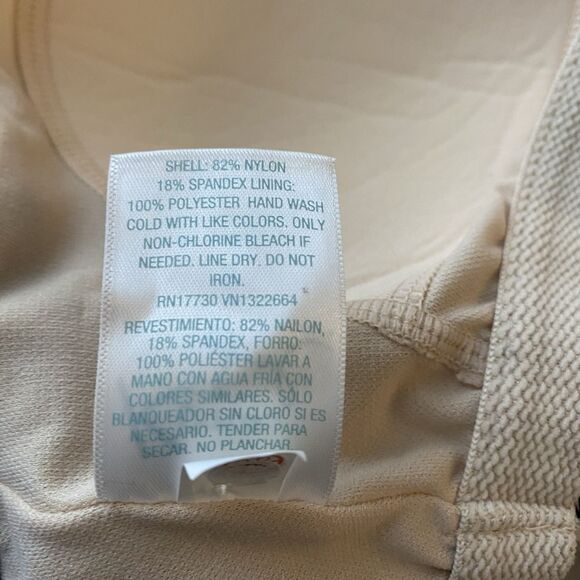 Kona Sol Wrap Tie Colorblock One Piece Swimsuit Navy Blue Light Blue Sz S New - Picture 5 of 8